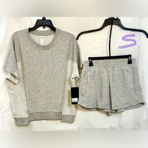 Reflex Light Gray Terry Top
